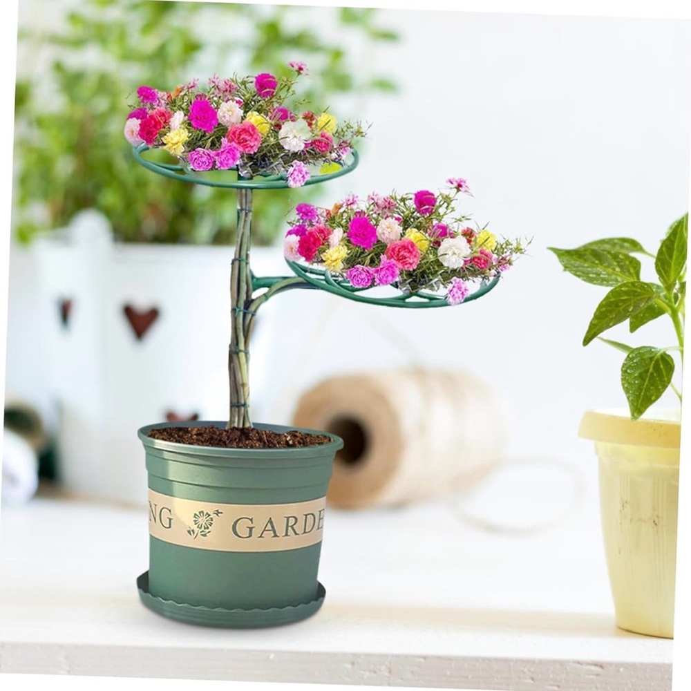 Double Tier Plant Support Stakes